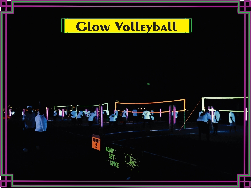 Nightspiker Glow Voleyball for your events